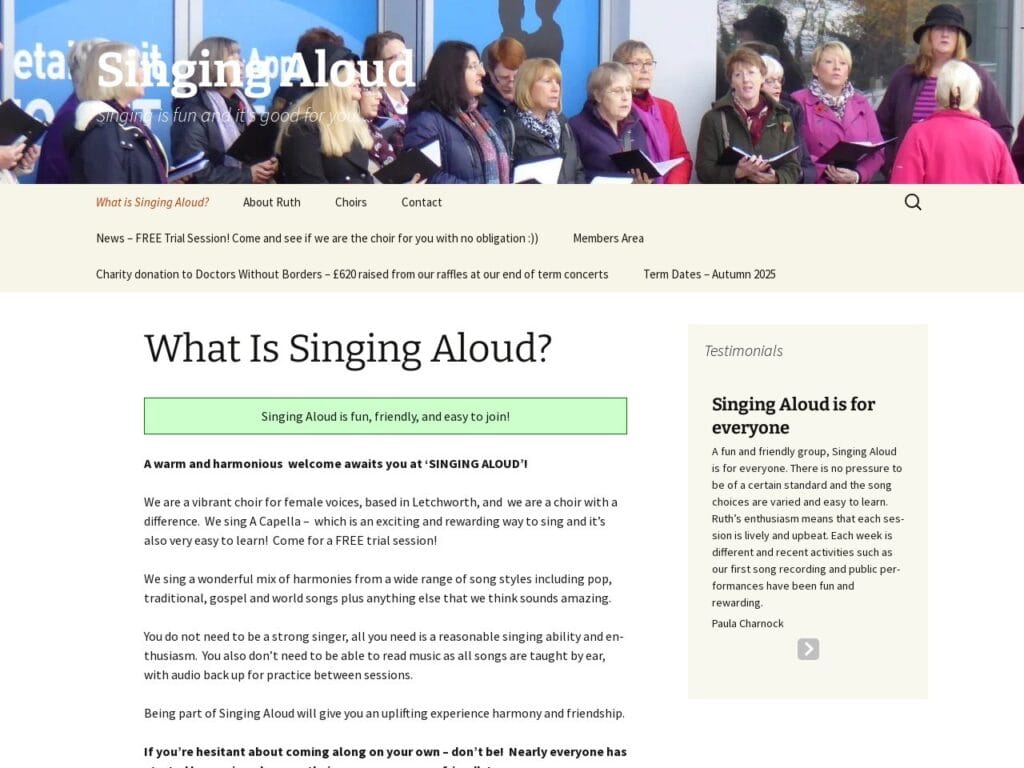 Singingaloud